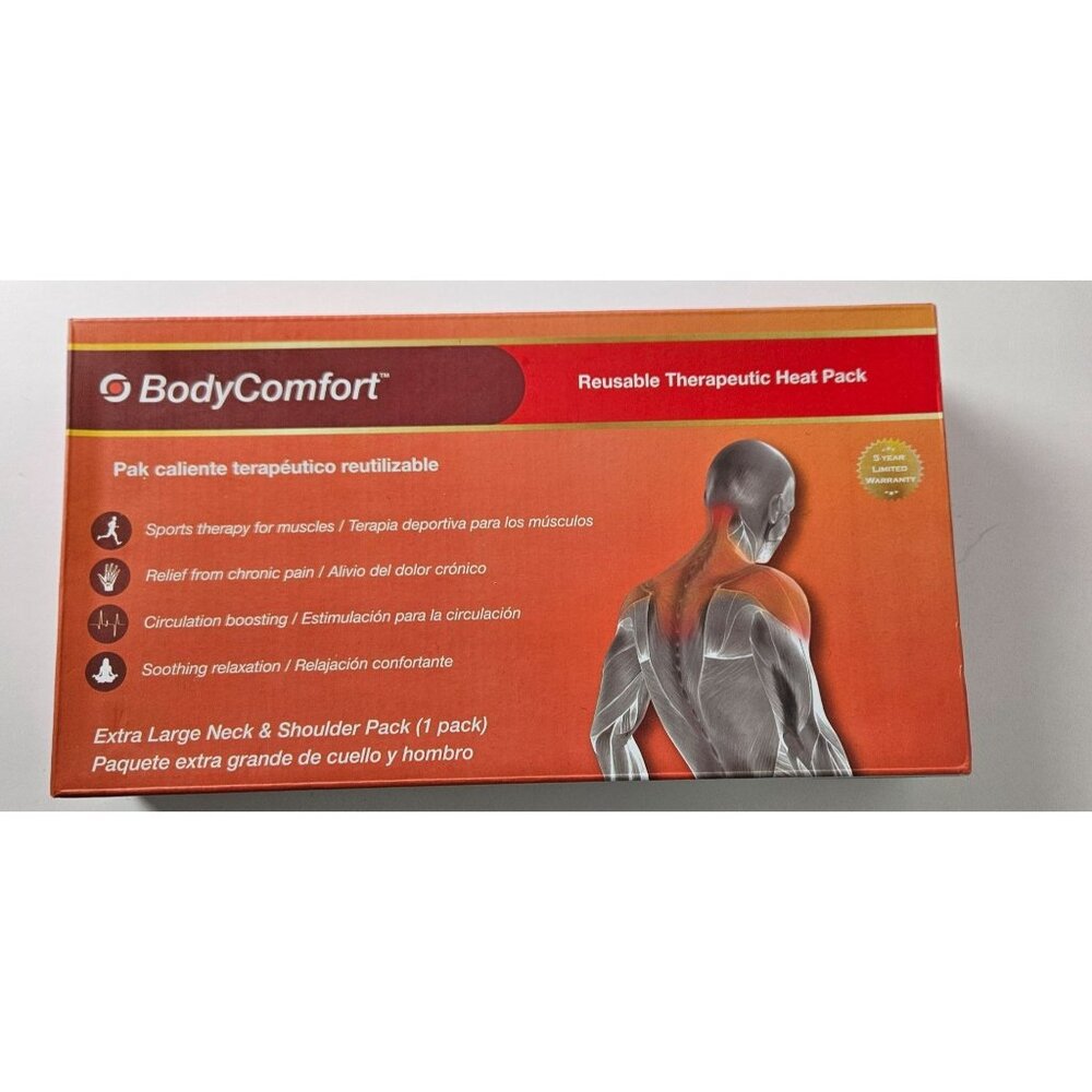 BodyComfort Reusable Therapeutic Heat Pack For Extra Large Neck & Shoulder